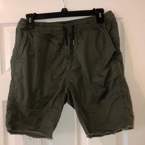 Men’s Size Small Quicksilver Moss Green Shorts